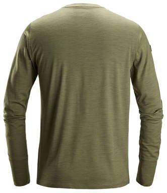 Snickers Wollen T-Shirt met Lange Mouwen 2451