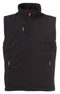 Payper Gale bodywarmer Ultralite Pad 140 - Black/black
