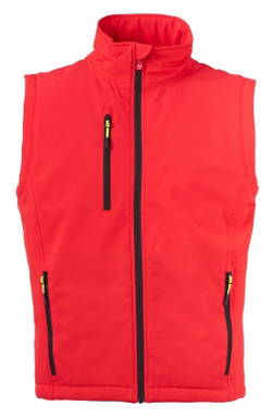 Payper Gale bodywarmer Ultralite Pad 140 - Red/black