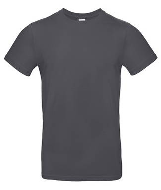 B&C T-shirt #E190 - Dark grey (solid)