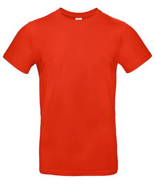 B&C T-shirt #E190 - Fire red