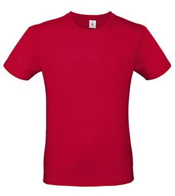 B&C T-shirt #E150 - Deep red