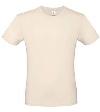 B&C T-shirt #E150 - Natural