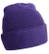 Beechfield Original Patch Beanie - Purple