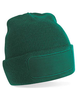 Beechfield Original Patch Beanie - Bottle green