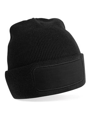 Beechfield Original Patch Beanie - Black