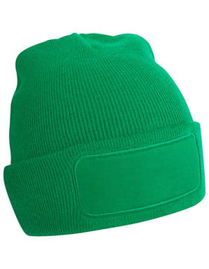 Beechfield Original Patch Beanie - Kelly green
