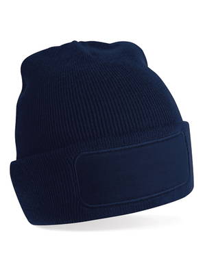 Beechfield Original Patch Beanie - French navy