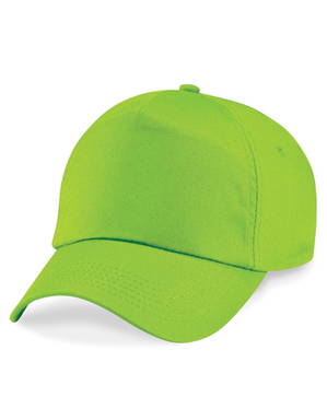 Beechfield Original 5 panel cap - Lime green