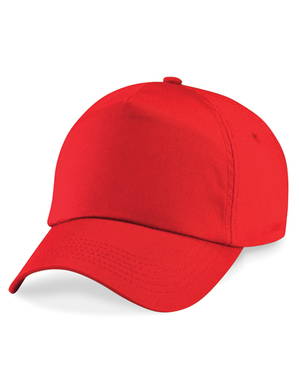 Beechfield Original 5 panel cap - Bright red