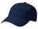 Beechfield Heavy Brushed Cotton 6 panel cap - French navy/stone
