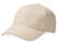 Beechfield Heavy Brushed Cotton 6 panel cap - Stone