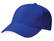 Beechfield Heavy Brushed Cotton 6 panel cap - Bright royal