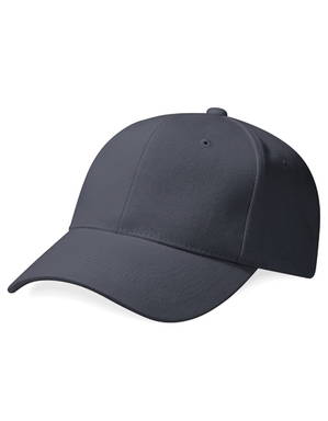 Beechfield Heavy Brushed Cotton 6 panel cap - Graphite grey
