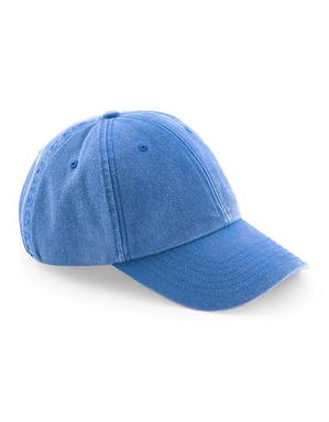 Beechfield Vintage 6 panel cap - Vintage cornflower