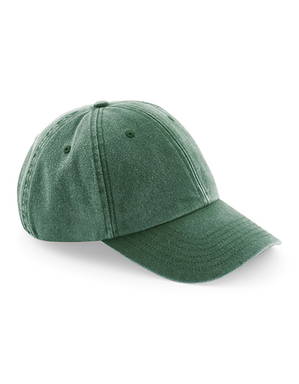 Beechfield Vintage 6 panel cap - Vintage bottle green