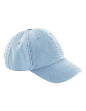 Beechfield Vintage 6 panel cap - Vintage light blue