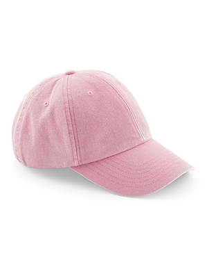 Beechfield Vintage 6 panel cap - Vintage dusky pink