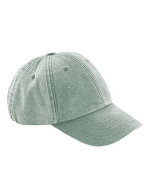 Beechfield Vintage 6 panel cap - Vintage sage green