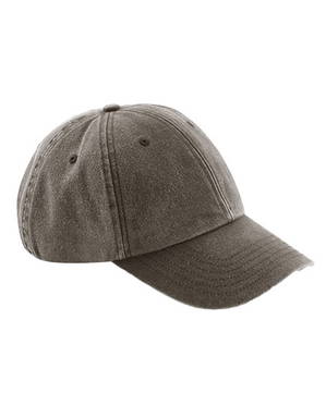 Beechfield Vintage 6 panel cap - Vintage brown