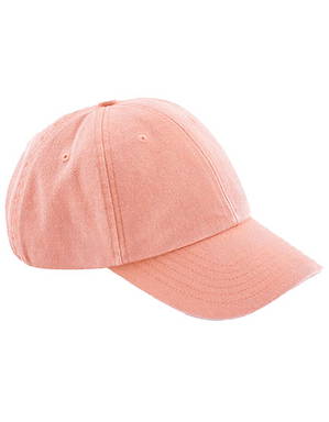 Beechfield Vintage 6 panel cap - Vintage peach