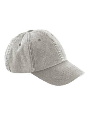 Beechfield Vintage 6 panel cap - Vintage grey
