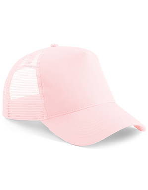 Beechfield Snapback Trucker cap - Pastel pink