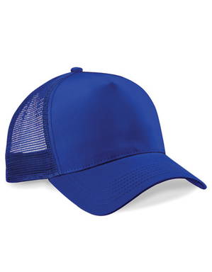 Beechfield Snapback Trucker cap - Bright royal