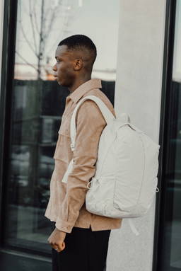 KENTO URBAN RCS  recycled nylon 15,6 inch rugzak met voorvak