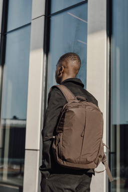 KENTO URBAN RCS  recycled nylon 15,6 inch rugzak met voorvak