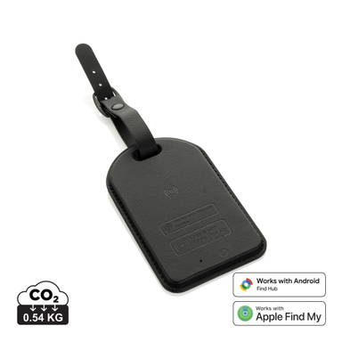 Globefind Dual RCS luggage tag met wereldwijd localiseren