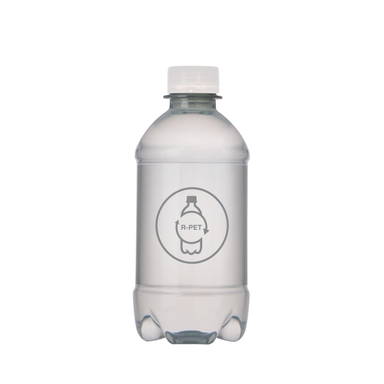 Bronwater 330 ml met draaidop - Transparant/transparant