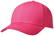 Premium fine cotton 6 panel cap - Roze