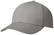 Premium fine cotton 6 panel cap - Grijs