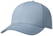 Premium fine cotton 6 panel cap - Lichtblauw