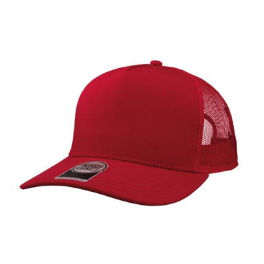 Premium recycled trucker cap - Rood