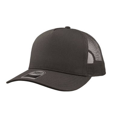 Premium recycled trucker cap - Donkergrijs
