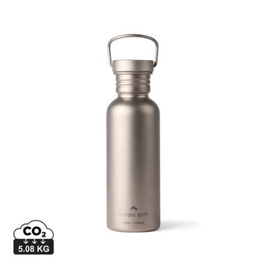 Nordic Drift Trail Ultra Light Titanium 600ml Water fles