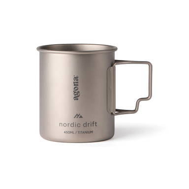 Nordic Drift Trail Ultra Light Titanium 450ml beker