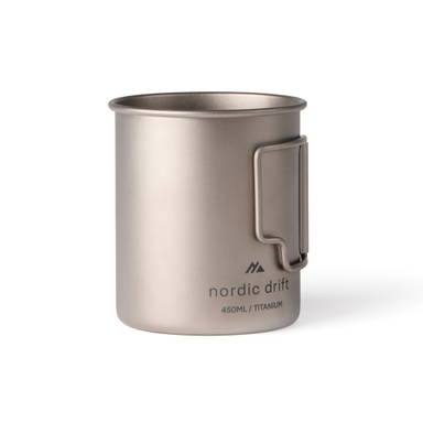Nordic Drift Trail Ultra Light Titanium 450ml beker
