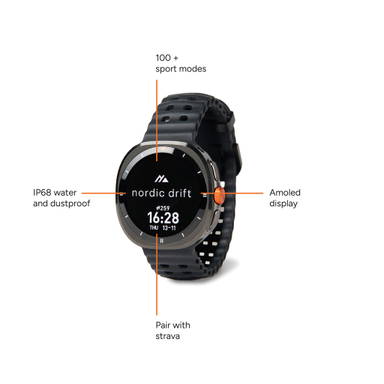 Nordic Drift Titan High-performance horloge