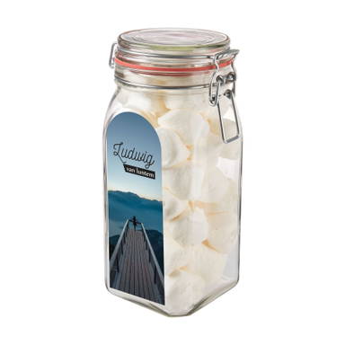 Einmachglas 1,5 Liter - Transparent