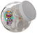 Glazen snoeppot 400 ml - Wit