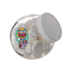 Glazen snoeppot 400 ml