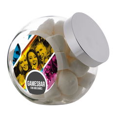 Glazen snoeppot 2 liter