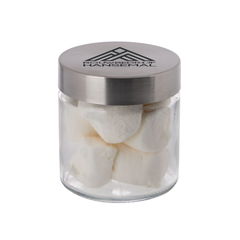Rechte glazen snoeppot 350 ml