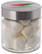 Rechte glazen snoeppot 900 ml - Transparant