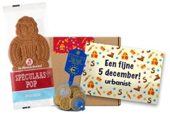 Sinterklaas brievenbusdoosje A6-4 | Speculaas & Goud