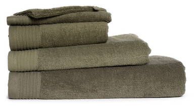Strandlaken | 100 x 180 cm | 450 gr/m2 - Olive green