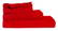 Handdoek | 50 x 100 cm | 450 gr/m2 - Red